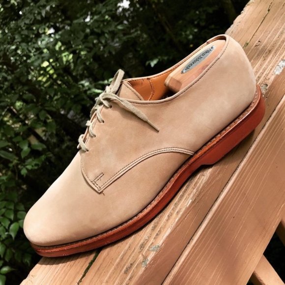 ALLEN EDMONDS \'ORLEAN\' SUEDE LACE-UP SHOE UK 7.5 B (RRP £325) main image 3